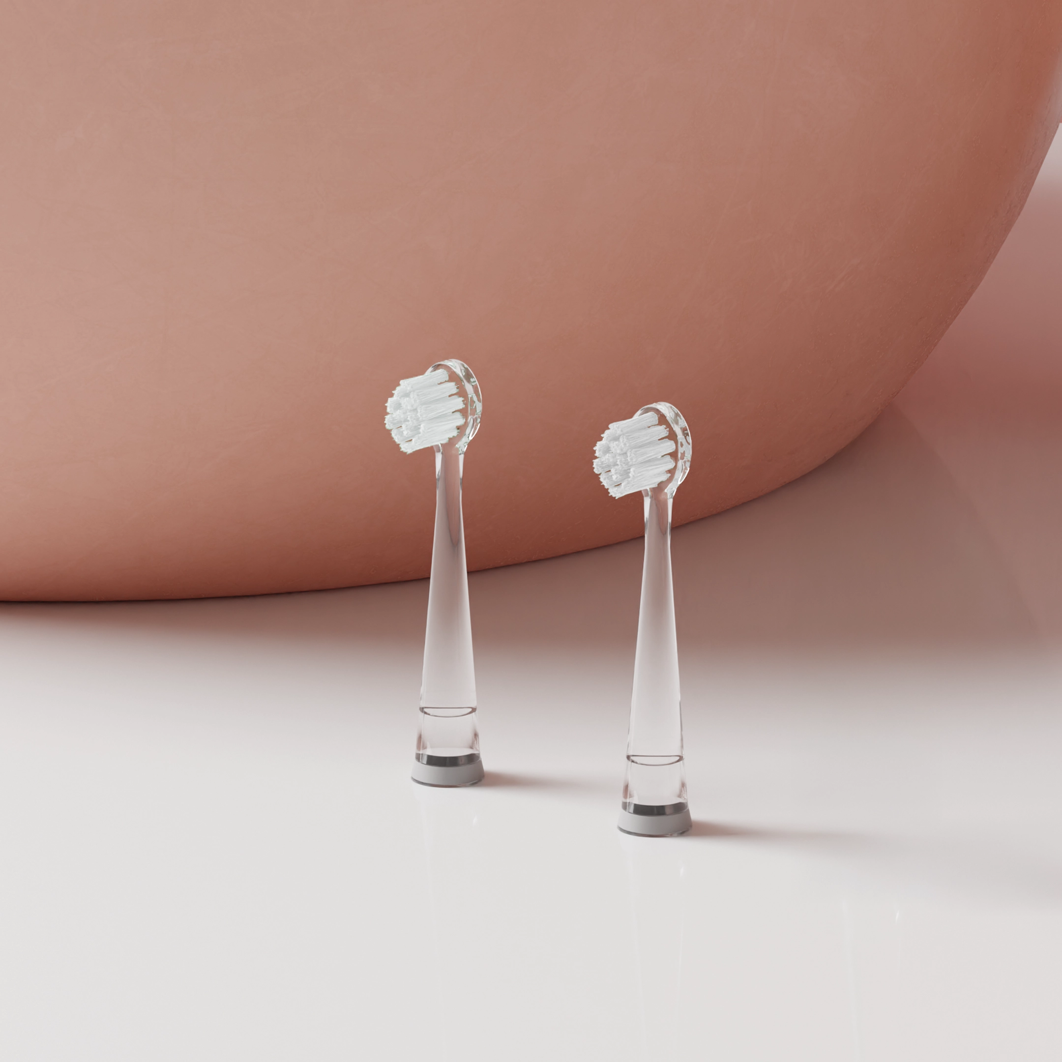 Têtes de brosse à dents NEOBABY blanche -2550Cfp le lot de 2