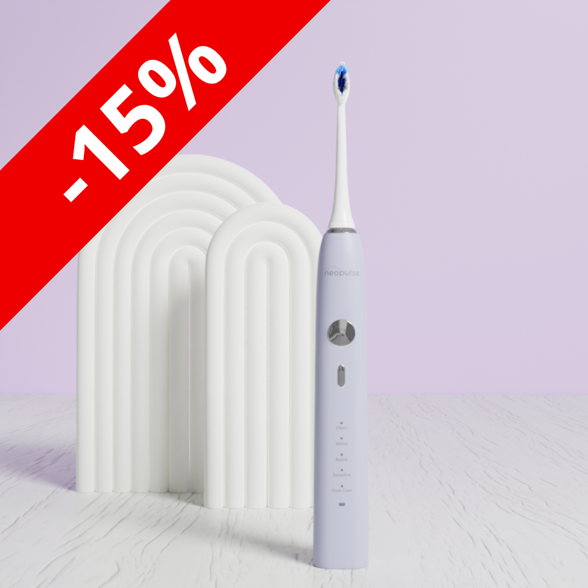 Brosse à dents NEOSONIC Violette (10 880 Cfp au lieu de 12 800 Cfp)